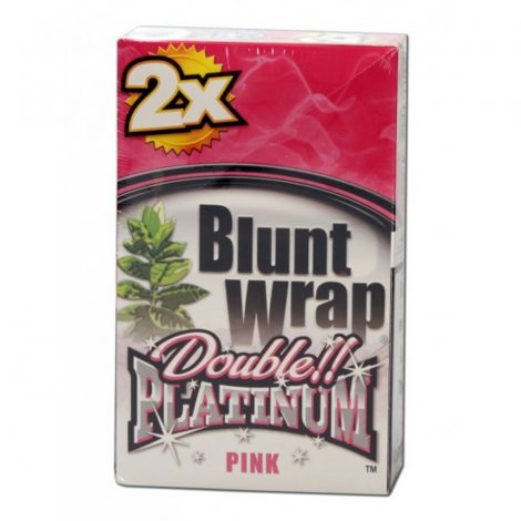 Blunt Wraps Platinum Double PINK